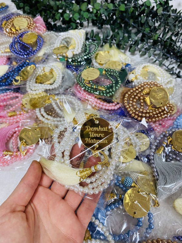 İsimli Cam Tesbih küçük resim 2