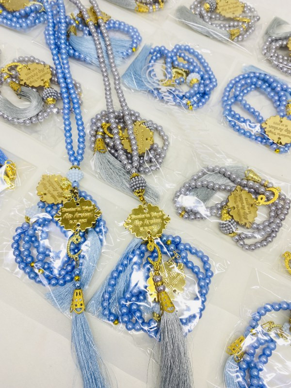 İsimli Cam Tesbih küçük resim 5