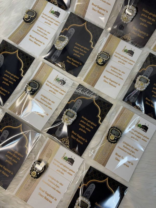 Umre Tasarımlı Taşlı Zikirmatik küçük resim 3