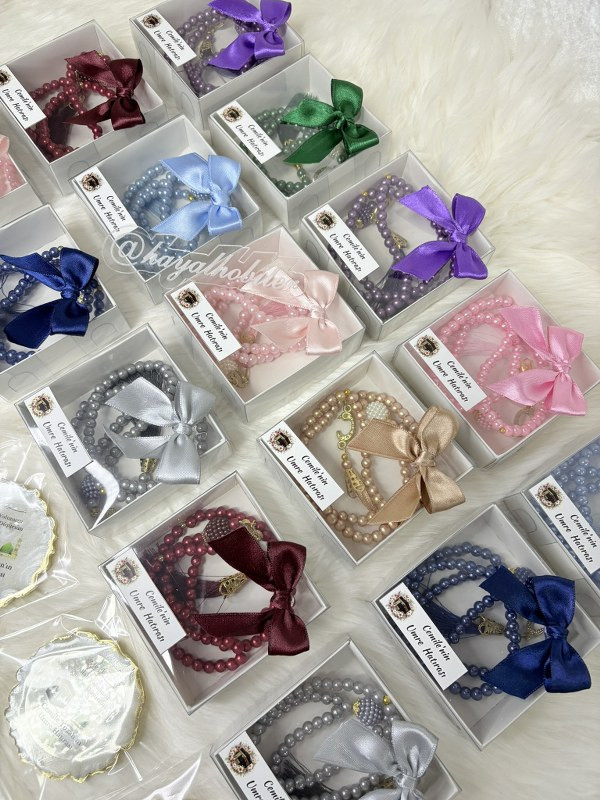 Kurdele Detaylı Şık Tesbih küçük resim 2