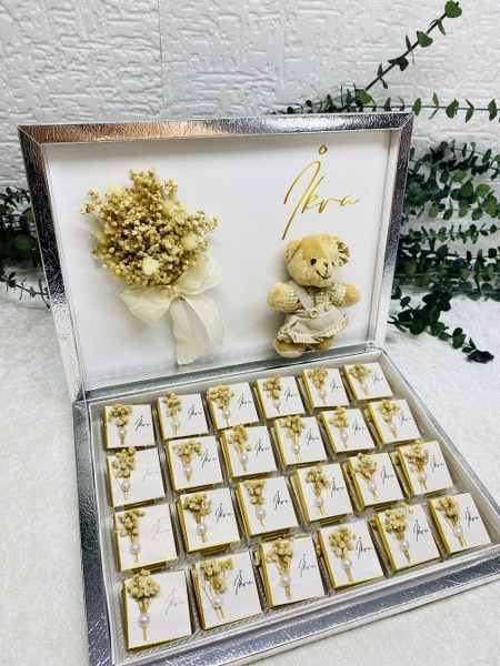 Ayıcıklı Çikolata Kutusu