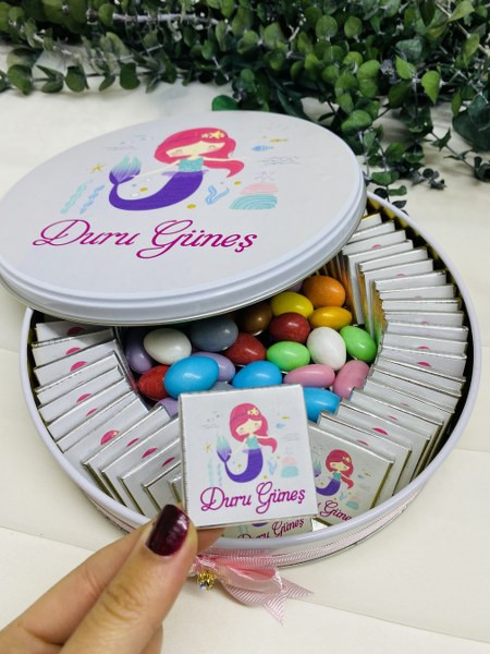 Deniz Kızı Konsepli Çikolata küçük resim 2