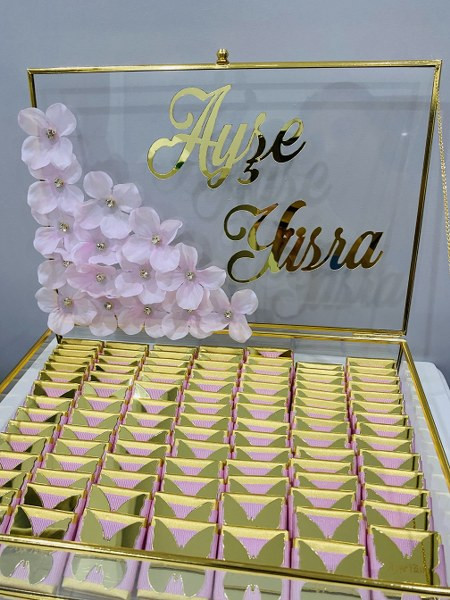 Cam Çikolata Kutusu