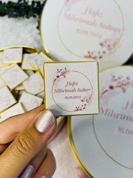 Çiçek Model Çikolata Kutusu küçük resim 2