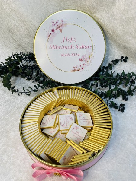 Çiçek Model Çikolata Kutusu küçük resim 3